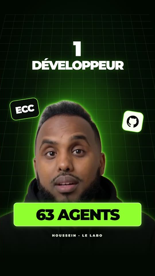 ECC : 1 développeur, 63 agents pour ton code